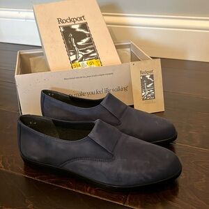 Rockport midnight blue loafer NIB 7.5